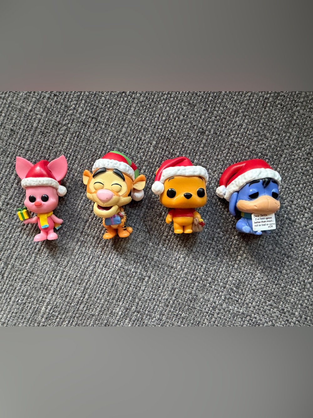 Funko Pink, Yellow, Orange, Blue & Red Disney Holiday Pocket Pop! Figures